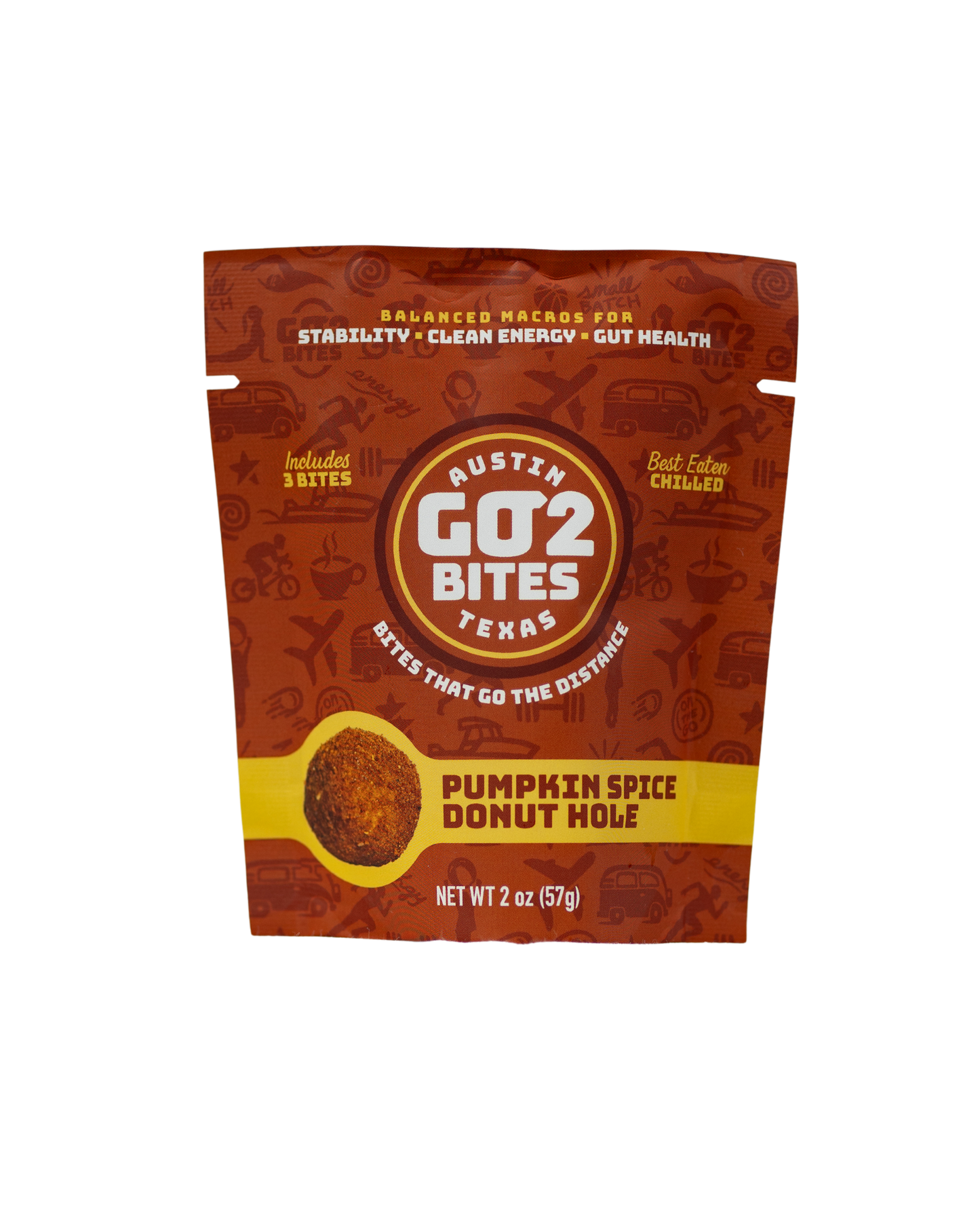 Pumpkin Spice Donut Hole 3 Pack