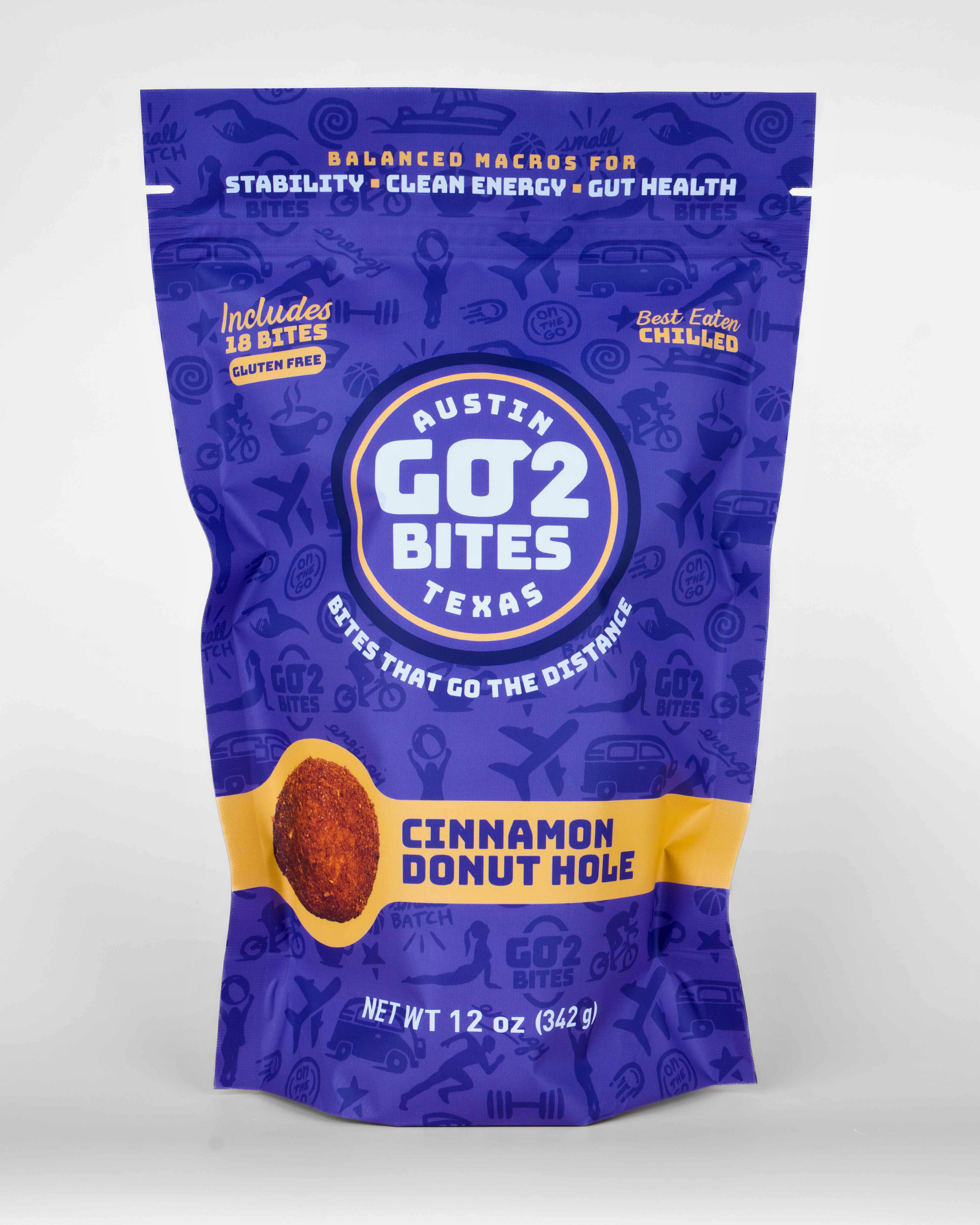 Cinnamon Donut Hole (18 Bites) – Go2Bites